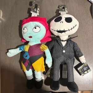 Primark Nightmare Before Christmas Plush in Vibrant Pink and Light Blue